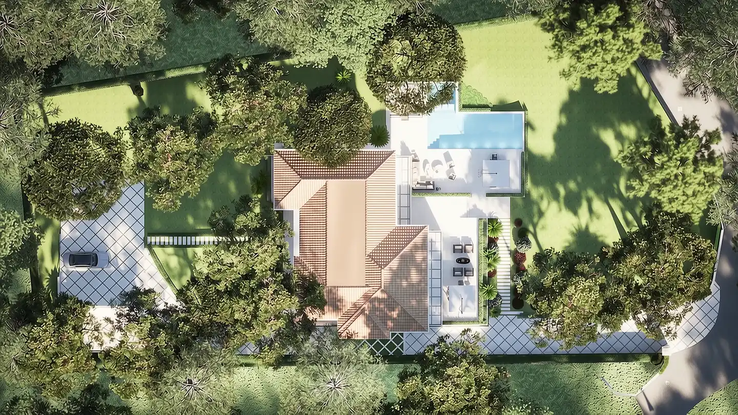 Cannes Villa — A villa in the hills above Cannes