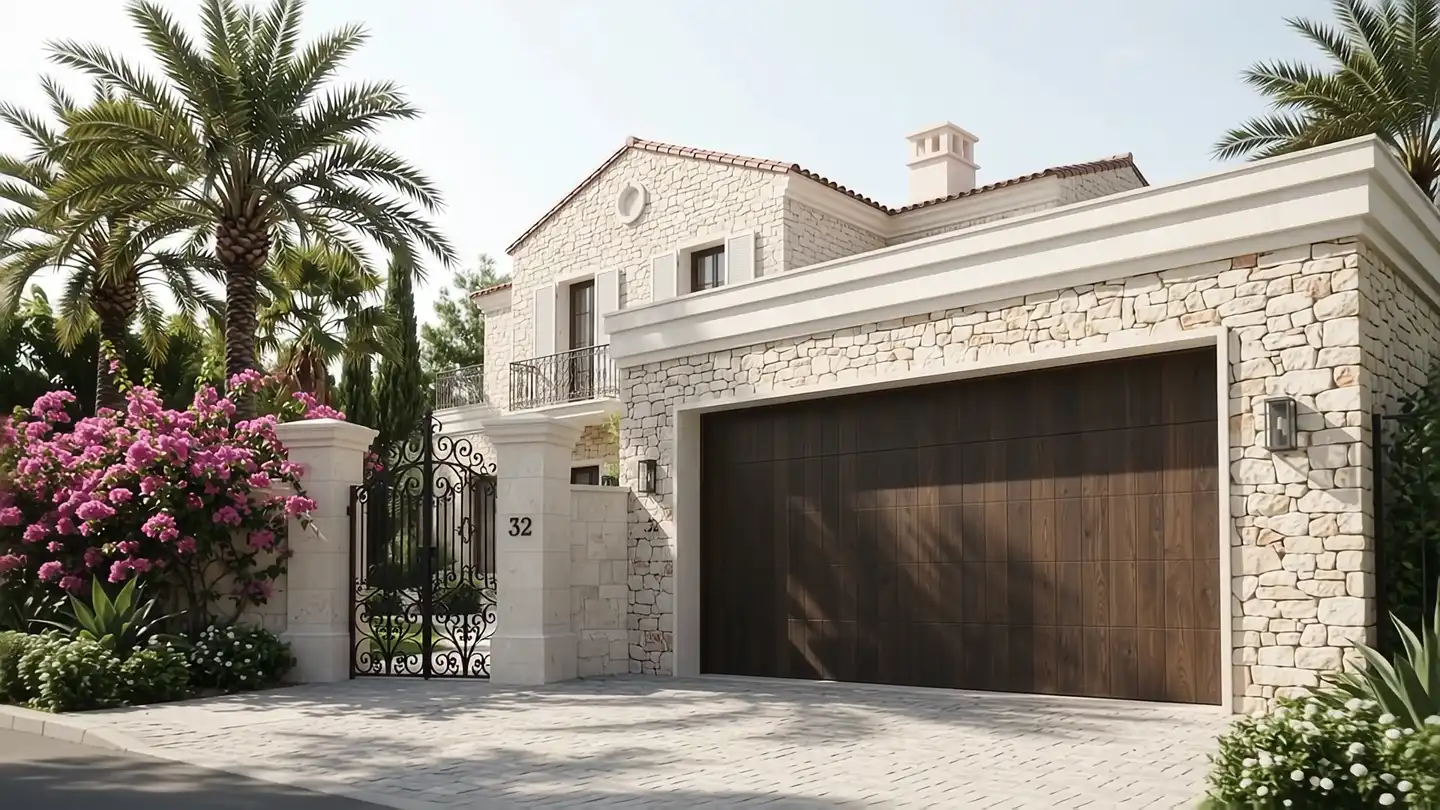 Villa La Belle — Arriving at the villa